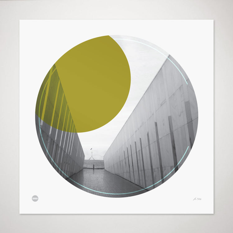 Parliament House Circle Print