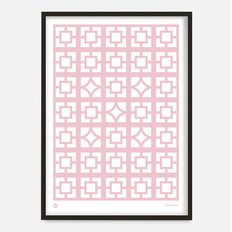 Beach Breeze Block Print