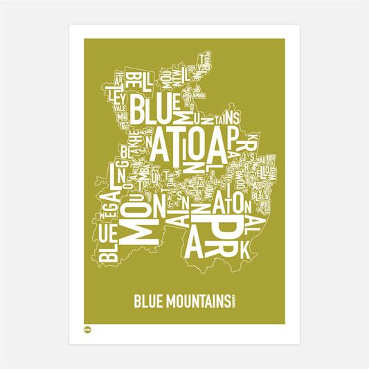 Blue Mountains in Olive