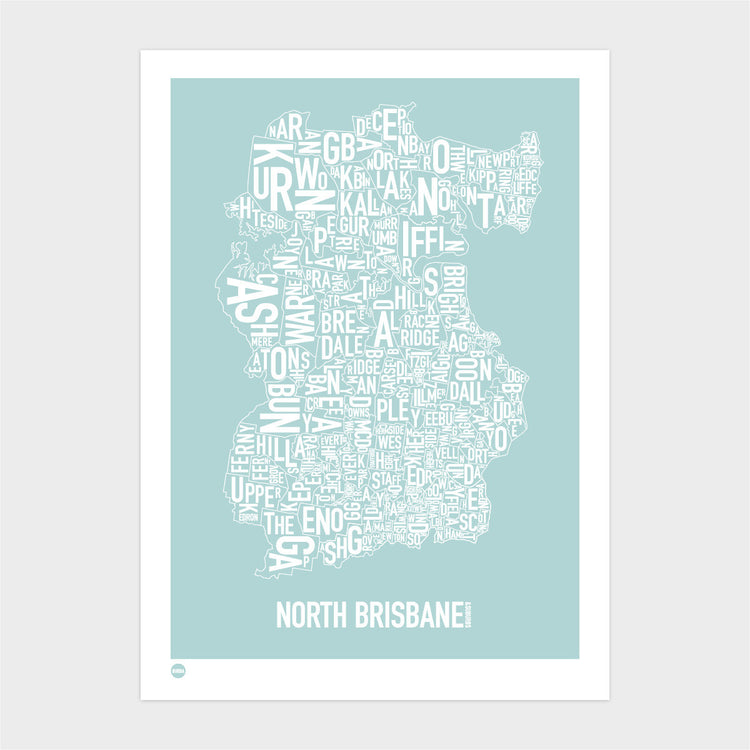 Burbia North Brisbane Type Map