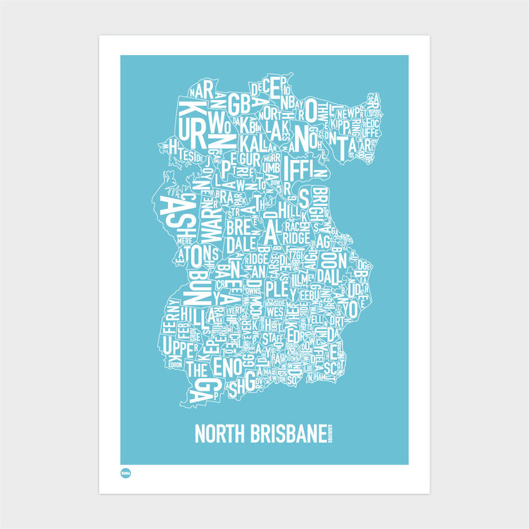 North Brisbane Type Map