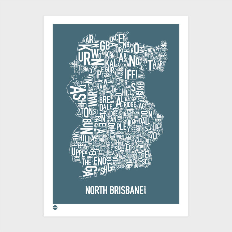 North Brisbane in Stormy Grey