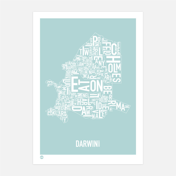 Burbia Darwin Type Map