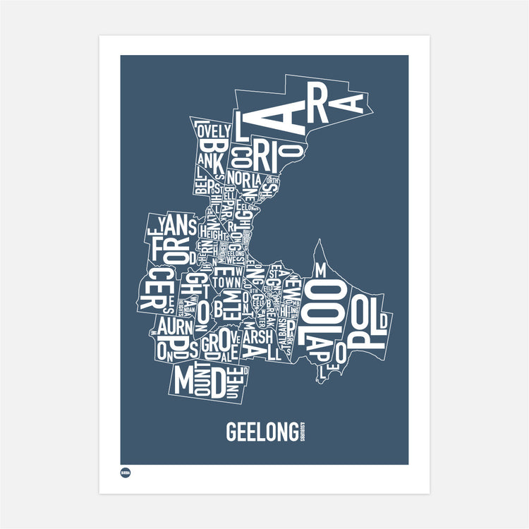 Geelong in River Blue