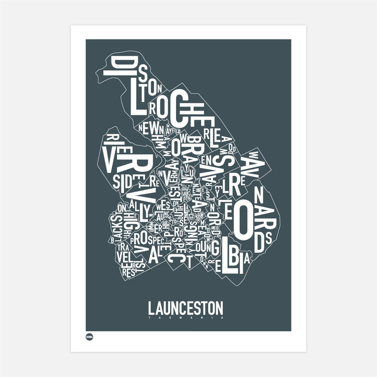 Burbia Launceston Type Map