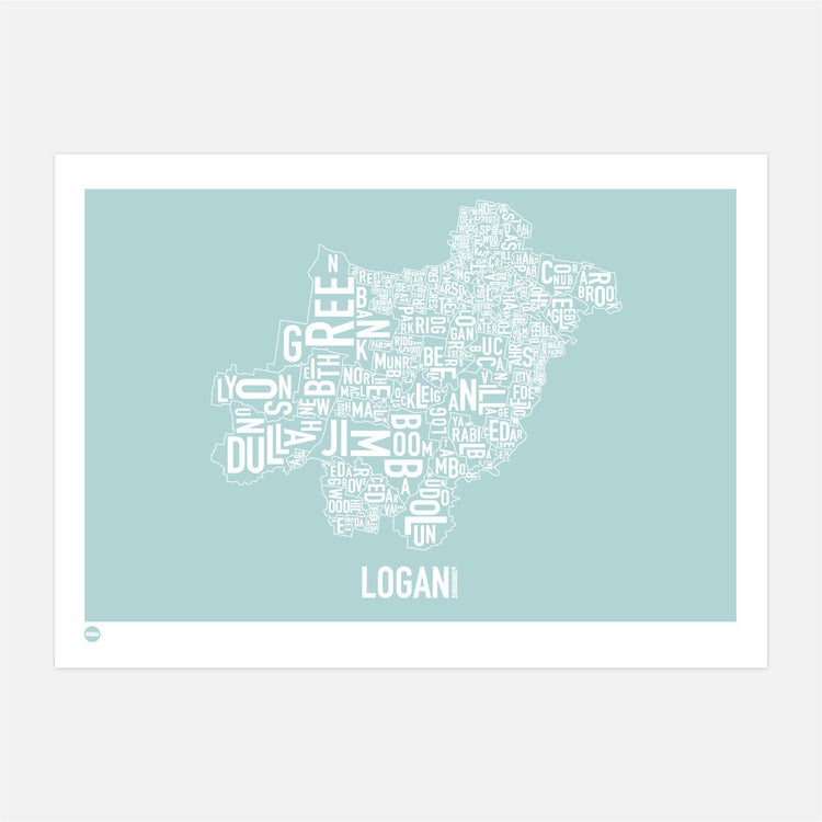 Burbia Logan Type Map