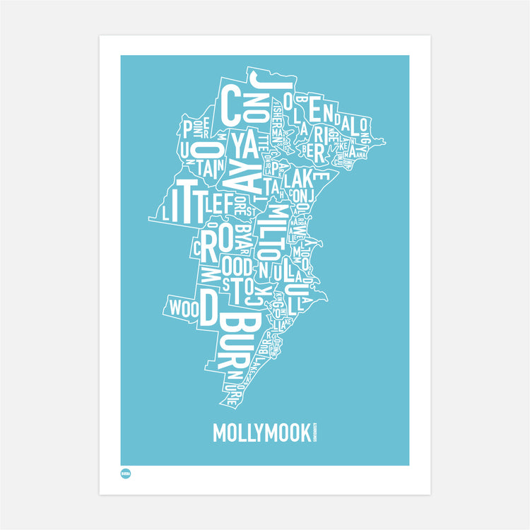 Mollymook Type Map