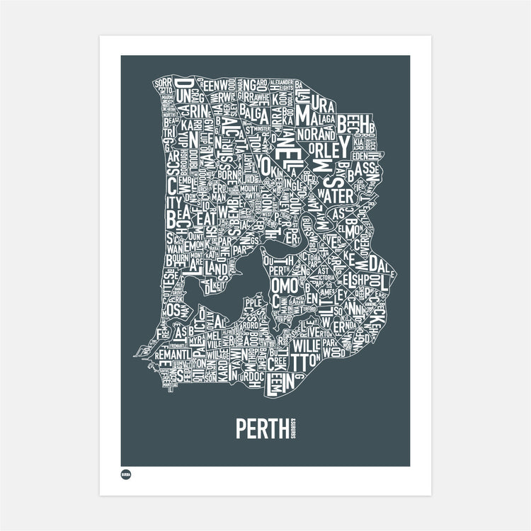 Burbia Perth Type Map