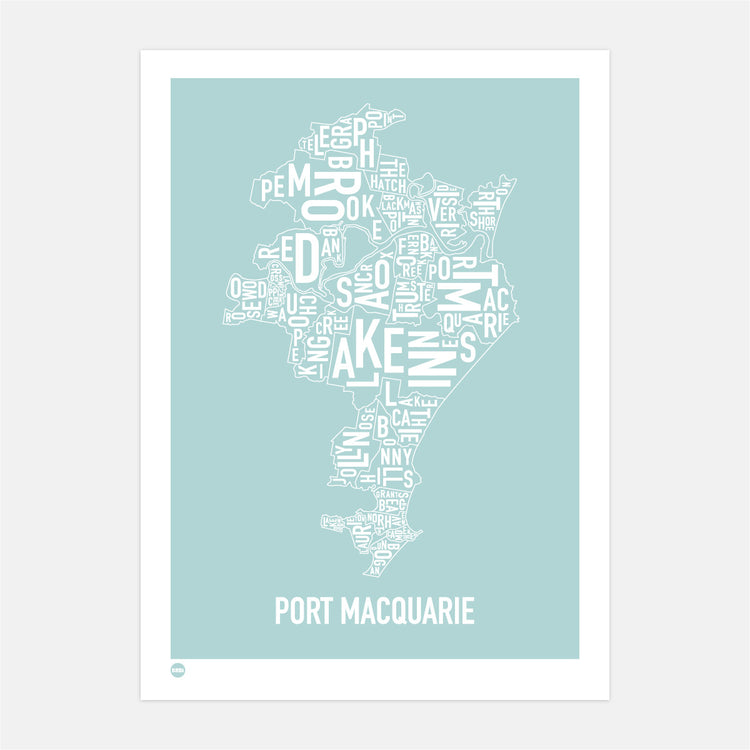 Port Macquarie Type Map