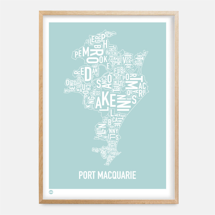 Port Macquarie Type Map