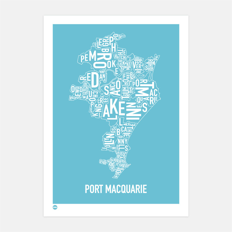 Port Macquarie Type Map