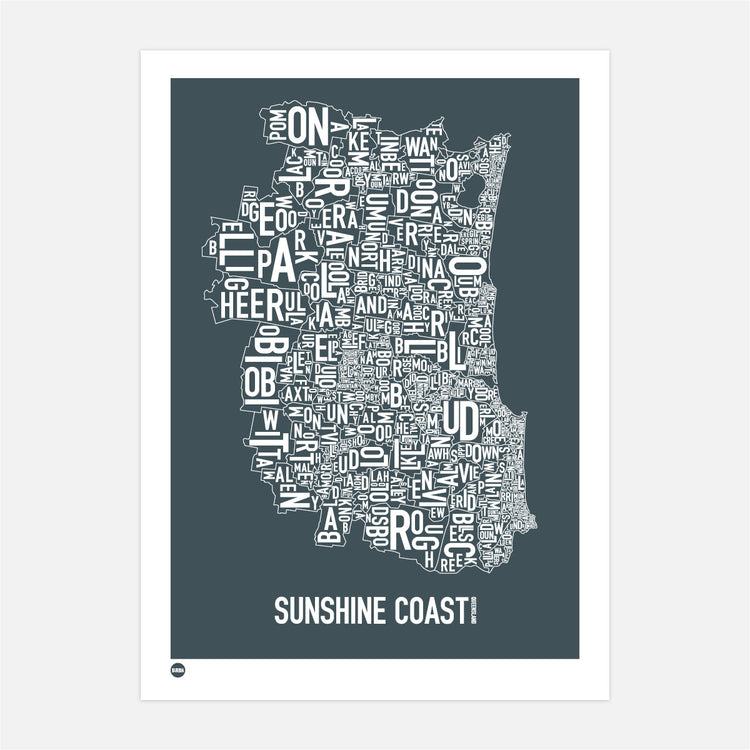 Burbia Sunshine Coast Type Map