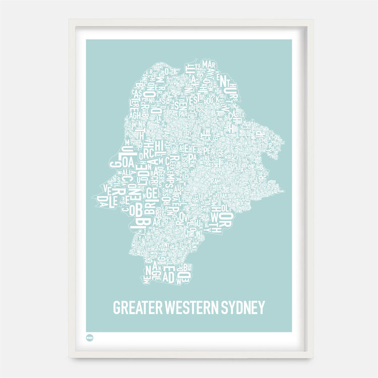 Greater Western Sydney Type Map