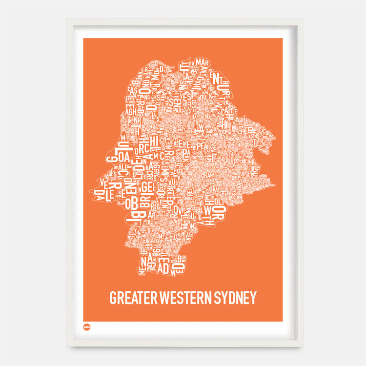 Greater Western Sydney Type Map