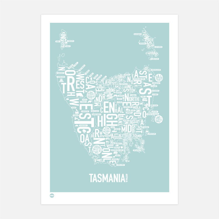 Tasmania Type Map