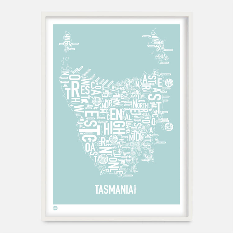 Tasmania Type Map