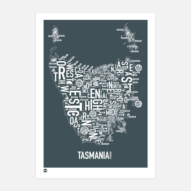 Tasmania Type Map