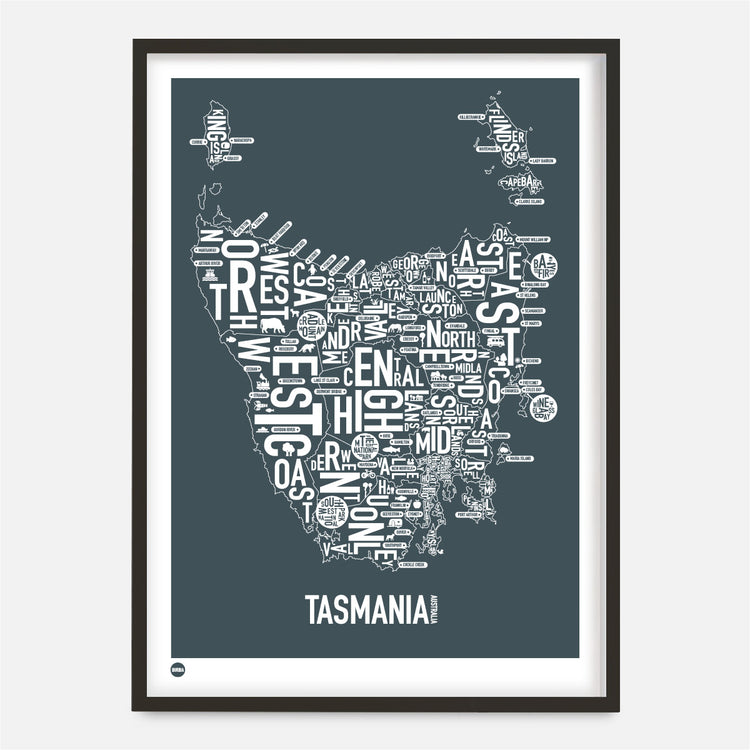 Tasmania Type Map
