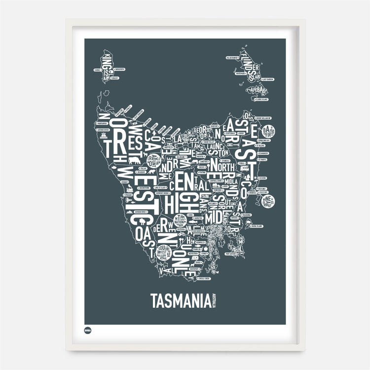 Tasmania Type Map