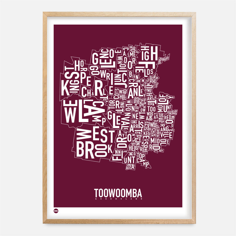 Toowoomba Type Map