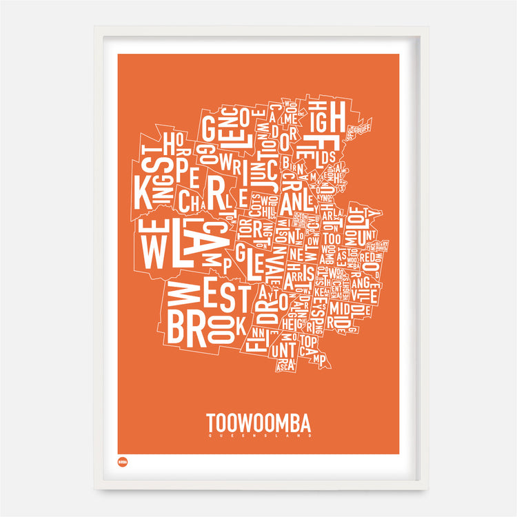 Toowoomba Type Map