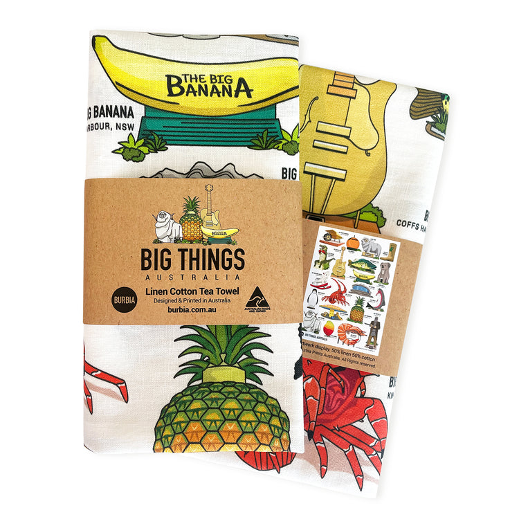 Big Things Australia Tea Towel