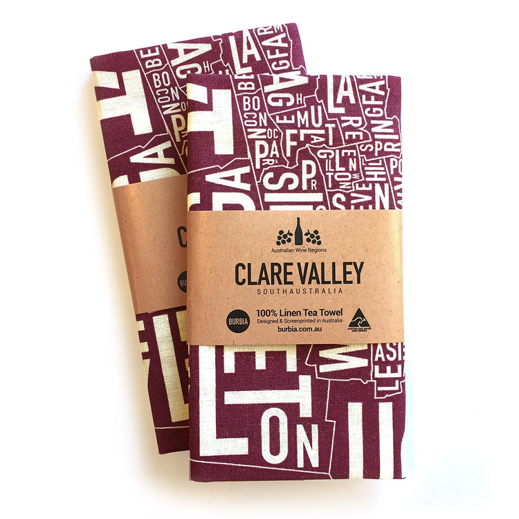 Clare Valley Tea Towel