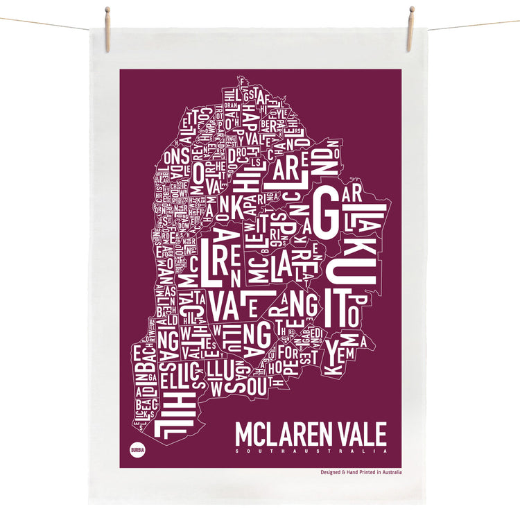 McLaren Vale Tea Towel