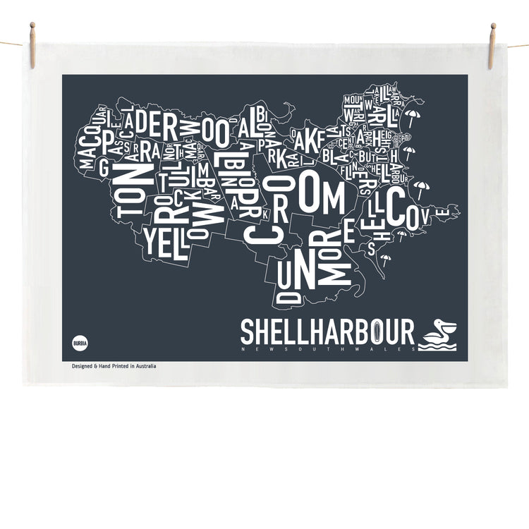 Shellharbour Tea Towel