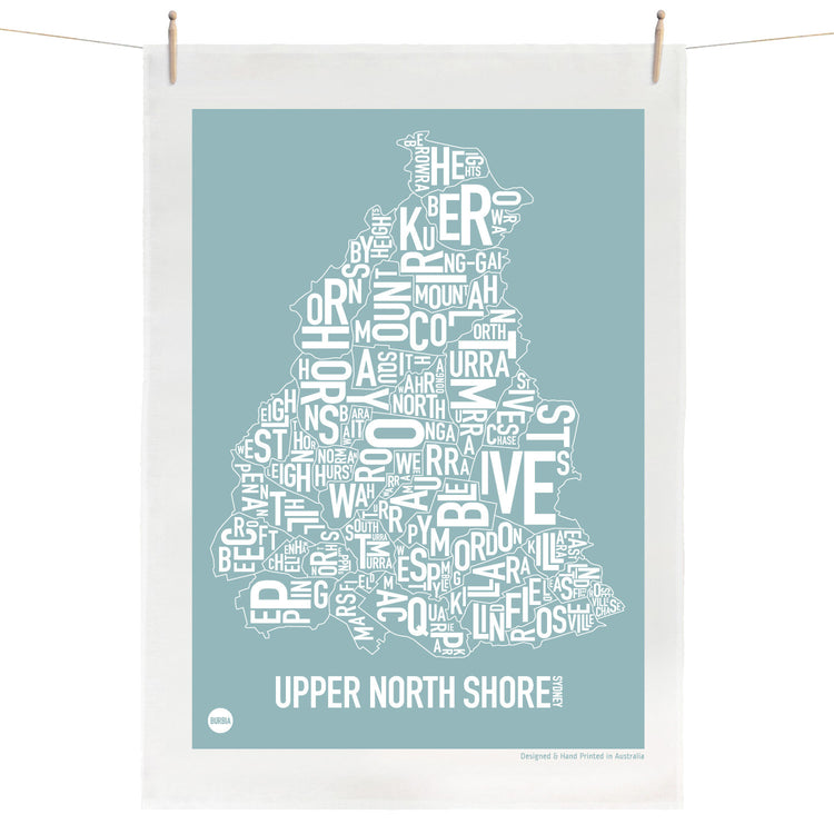 Sydney Upper North Shore Tea Towel