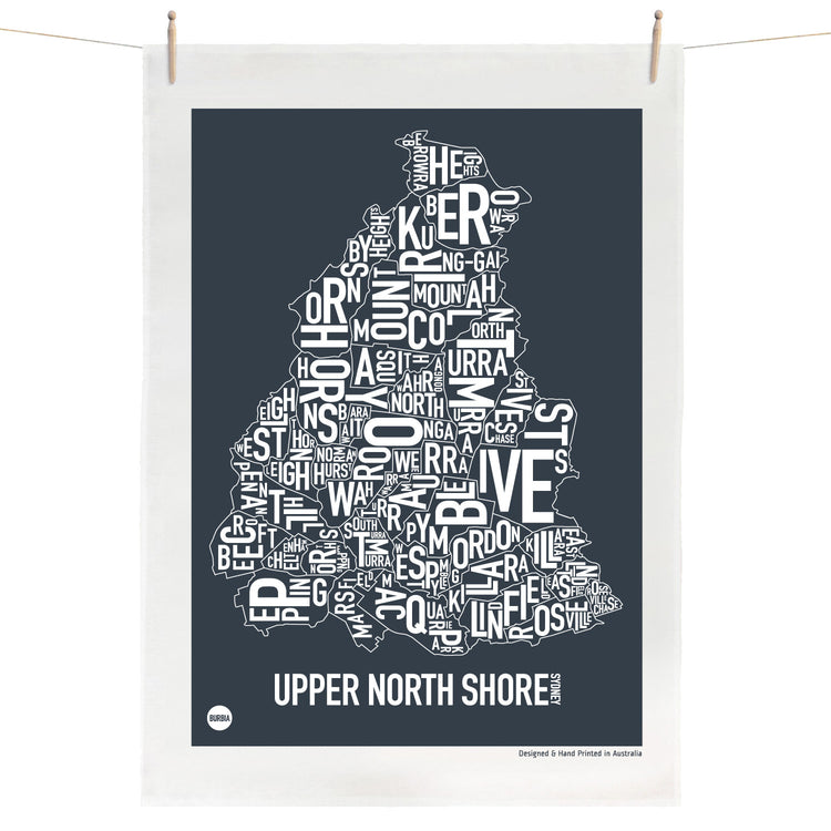 Sydney Upper North Shore Tea Towel