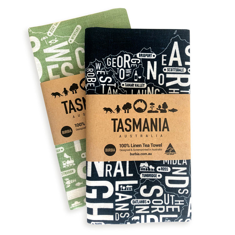 Tasmania Tea Towel