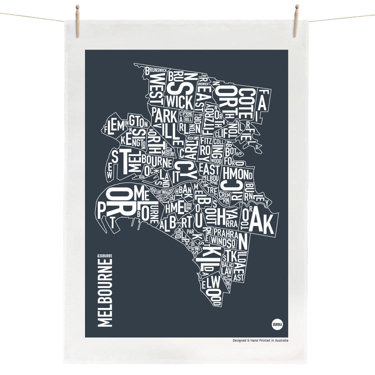 Melbourne Tea Towel