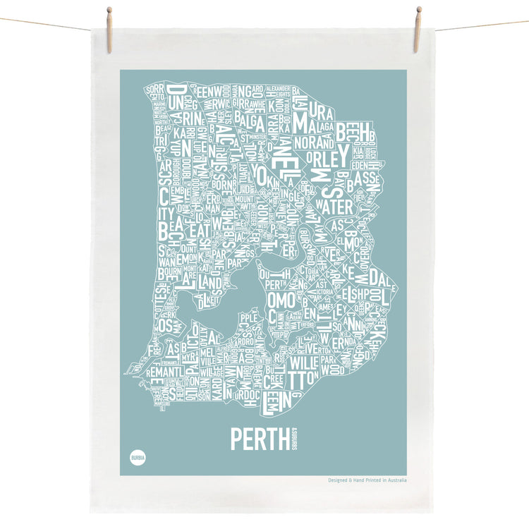 Perth Tea Towel