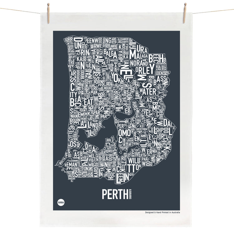 Perth Tea Towel