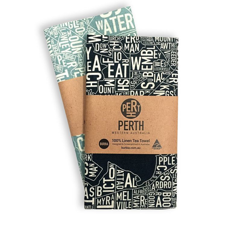 Perth Tea Towel