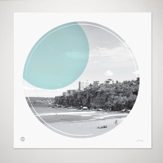 Freshwater Circle Print