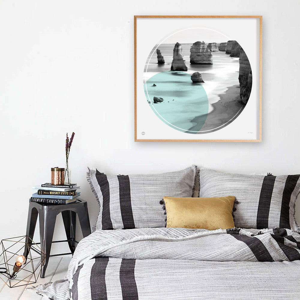 Burbia Great Ocean Road Circle Limited Edition Print