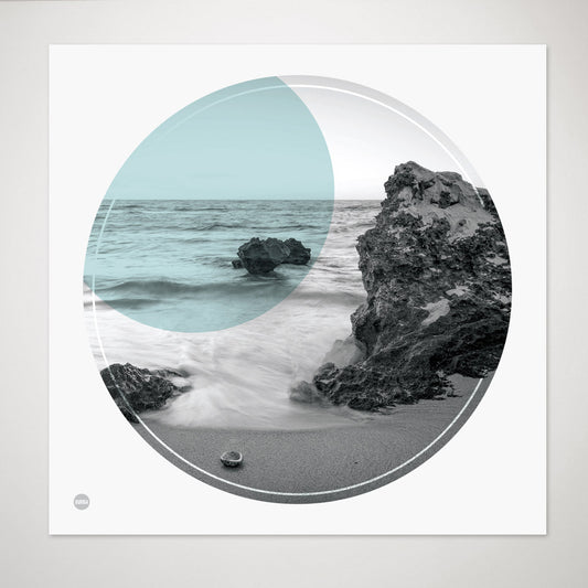 Trigg Beach Circle Print