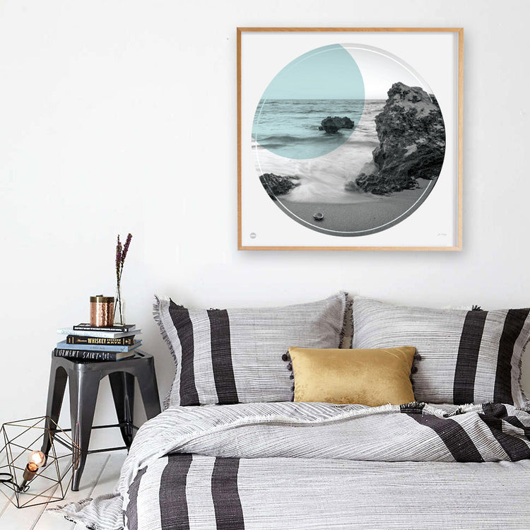 Trigg Beach Circle Print