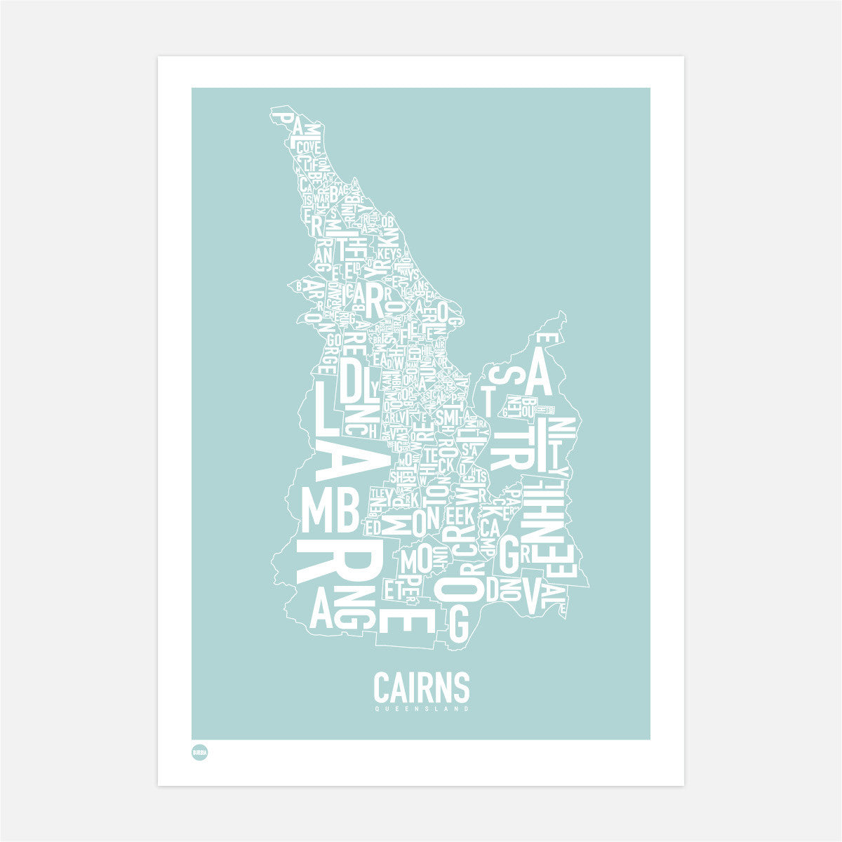 Burbia Cairns Type Map