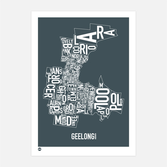 Geelong Type Map