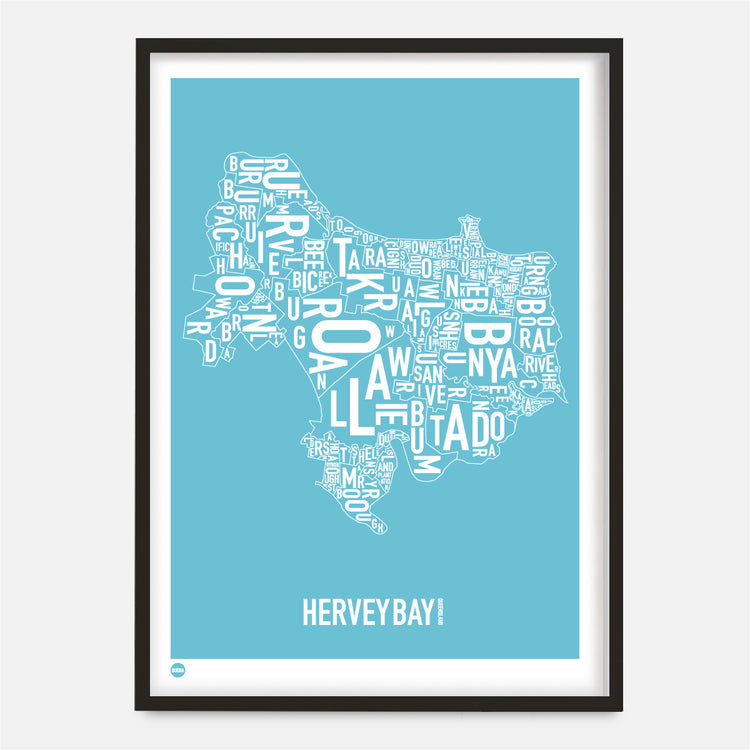 Hervey Bay Type Map