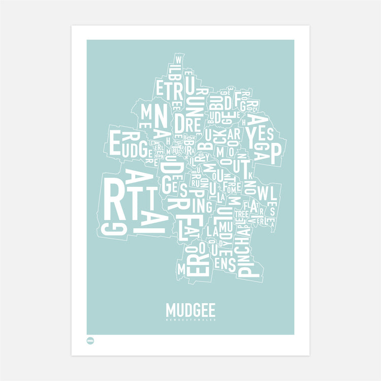 Mudgee Type Map