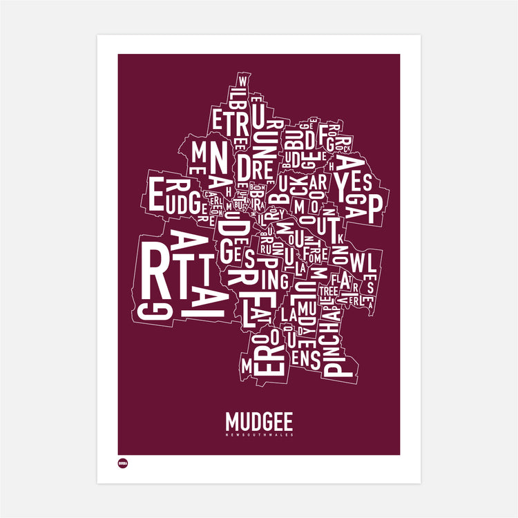 Mudgee Type Map
