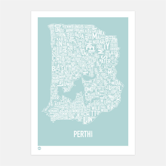 Burbia Perth Type Map