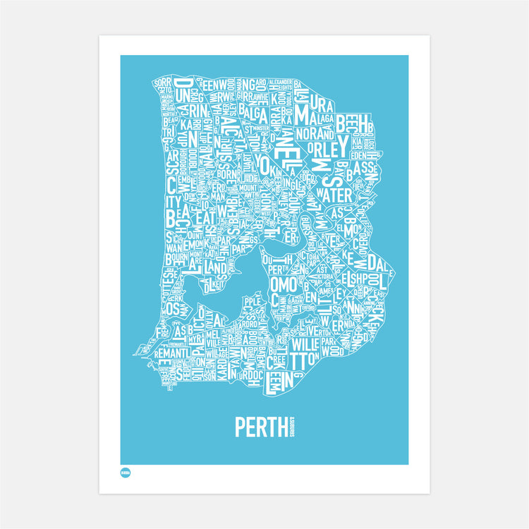Perth in Ocean Blue