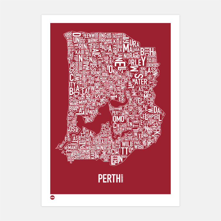 Perth in Urban Red