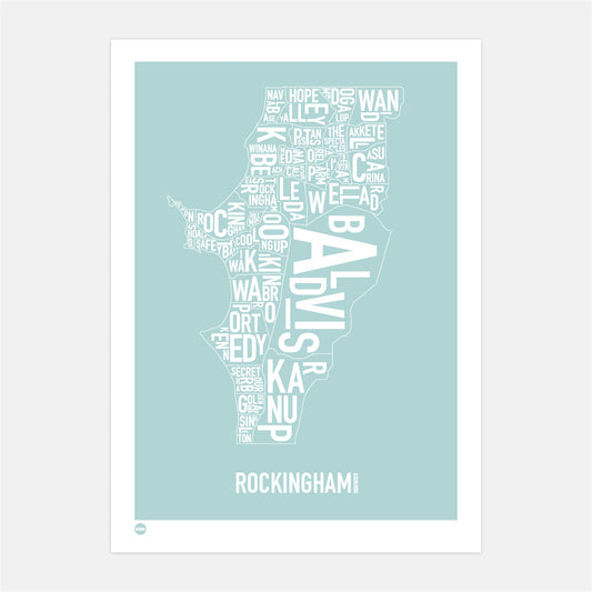 Rockingham Type Map