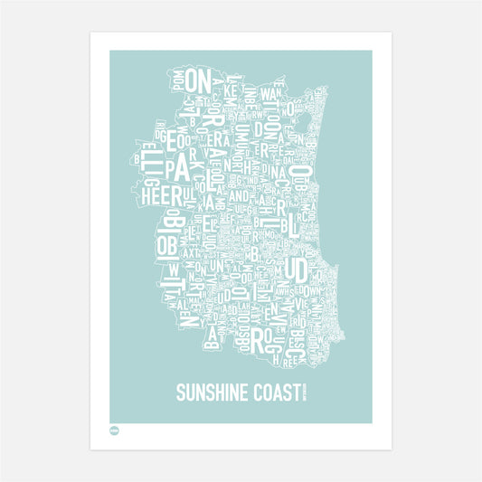 Burbia Sunshine Coast Type Map